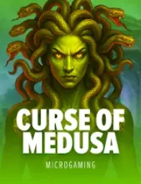 curse of medusa slot logo